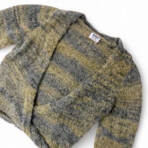 ✨Green & Grey Striped Knit Top from Cotton On